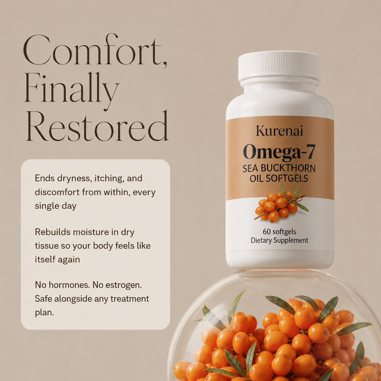 Kurenai™ Sea Buckthorn Oil